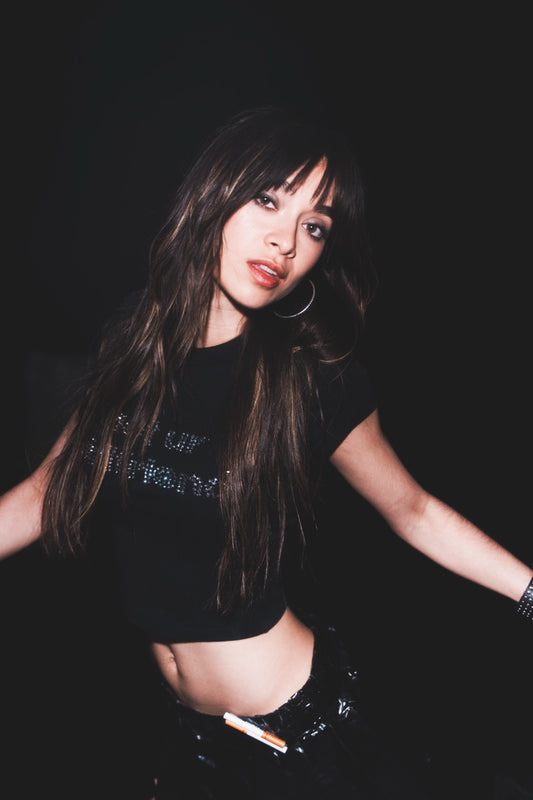 not ur girlfriend rhinestone Baby Tee